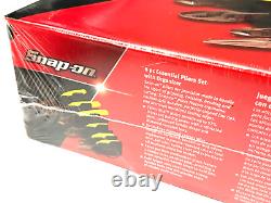 Snap-on Tools NEW PL600ES1RKHV 6 Piece Heavy Duty Essential Pliers/Cutters Set