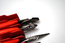 Snap-on Tools NEW PL600ES1RKO 6 Piece Heavy Duty Essential Pliers/Cutters Set