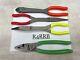 Snap-on Tools Usa New 4 Piece Multi Color Soft Grip Heavy Duty Pliers Lot Set