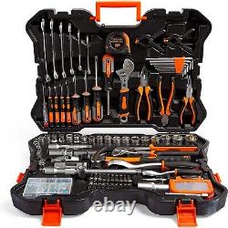 Socket & Tool Set, 256 Piece Tool Set with Socket Set, in Heavy Duty Store Case