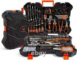 Socket & Tool Set, 256 Piece Tool Set with Socket Set, in Heavy Duty Store Case