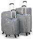 Soft Sided 4 Pieces Expandable Luggage 4-wheel Spinner Suitcase Durable And