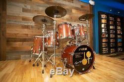 Sonor Horst Link Signature Heavy Beech Drum Kit, 5 Piece, African Bubinga Pre-l