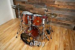 Sonor Horst Link Signature Heavy Beech Drum Kit, 5 Piece, African Bubinga Pre-l