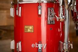 Sonor Horst Link Signature Heavy Beech Drum Kit, 5 Piece, Tornado Red Pre-loved