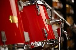 Sonor Horst Link Signature Heavy Beech Drum Kit, 5 Piece, Tornado Red Pre-loved