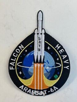 SpaceX Arabist 6A EMPLOYEE Only Number Patch Falcon Heavy
