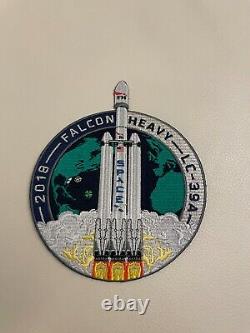 SpaceX FALCON HEAVY DEMO authentic mission patch, RARE