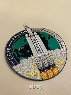 SpaceX FALCON HEAVY DEMO authentic mission patch, RARE