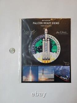 SpaceX Flown Thread Falcon Heavy Demo Patch