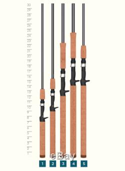 St. Croix Triumph Travel 6'6 Medium Heavy 4 Piece Casting Rod TRC66MHF4