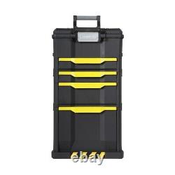 Stanley 19 Inch 3 Piece Modular Rolling Workshop Heavy Duty