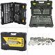 Stanley Mechanics Tool Set (145-piece) Ratchets Sockets Wrenches Heavy Duty Case