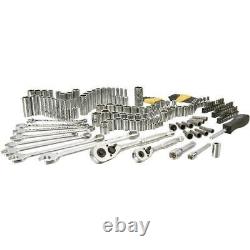 Stanley Mechanics Tool Set (145-Piece) Ratchets Sockets Wrenches Heavy Duty Case