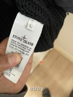 Stone Island 2018 Ghost Piece Heavy Knit Jacket Bnwt L President Knit