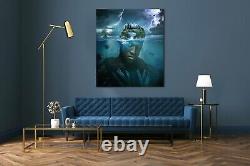 Stormzy Heavy is the head Tribute Art Canvas Large 48x40