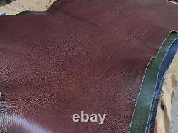 Super Heavy Duty Style 5mm Brown Leather Premium Pre-Cut Piece