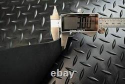 TOYOTA YARIS HYBRID 2012 Onwards Tailored 3mm HD Rubber Car Floor Mats Black 4pc
