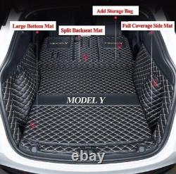 Tailored Boot liner car mat for TESLA MODEL Y 2020 2024