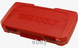 Teng Tools 72 Piece 1/4 & 1/2 Drive Socket Ratchet Bit Set In Heavy Duty Case