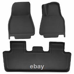 Tesdrive 4-Piece Premium Floor Mat Set For Tesla Model Y 2021-2023