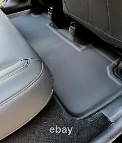 Tesdrive 4-Piece Premium Floor Mat Set For Tesla Model Y 2021-2023