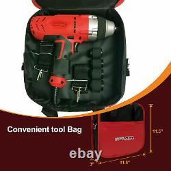 Toolman Corded Impact Wrench 6A 3200 RPM with 4pieces sockets for Heavy Duty