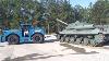 Towing The Is 3m Soviet Heavy Tank Into The New Building At Nacc Ft Benning