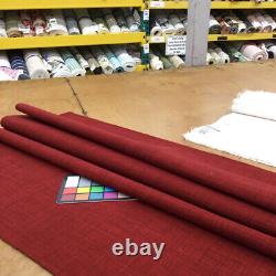 Two Toned Dark Red Fabric Upholstery Heavy Weight 54 Wide By the