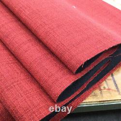 Two Toned Dark Red Fabric Upholstery Heavy Weight 54 Wide By the