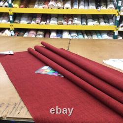 Two Toned Dark Red Fabric Upholstery Heavy Weight 54 Wide By the