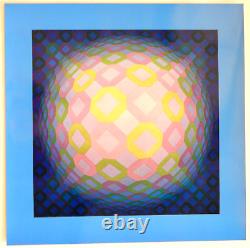 VICTOR VASARELY STRUCTURES UNIVERSELLES DE L'OCTOGONE (Serigraph), 1975