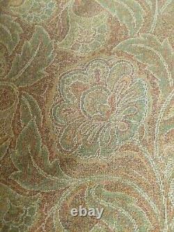 VTG Upholstery Burnt Orang Color 6 + Yard One Piece READ New Old Stock No Tag