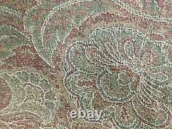 VTG Upholstery Burnt Orang Color 6 + Yard One Piece READ New Old Stock No Tag