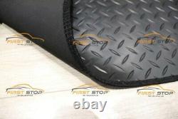 VW T6-1 SWB Rear Single Side Door Fully Tailored 3mm Rubber Van Rear Floor Mat