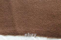 Vicuna Bolt 1.45cms x 3.1 M 450gsm Heavy Coat/Suit Fabric Rich Chocolate Brown