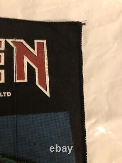 Vintage As New Iron Maiden Back Patch, 2 Minutes To Midnight 1984. Heavy Metal