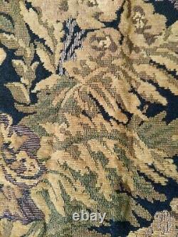 Vintage Upholstery Floral Tapestry Fabric Brocade One-piece READ NOS No Tag