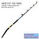 Weiz Bent Butt Fishing Rod 2-piece Saltwater Offshore Trolling Conventional Boat
