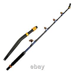 WEIZ Bent Butt Fishing Rod 2-Piece Saltwater Offshore Trolling Conventional Boat