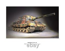 WWII German Jagdtiger Heavy Tank Photo Art Print (LG)