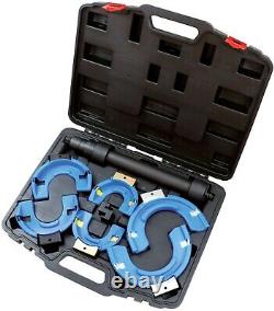 Welzh Werkzeug Heavy Duty Coil Spring Compressor Left Handed Version 7 Piece