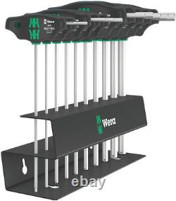 Wera 454 Hex Plus Hold Function T-Handle Metric & Imperial Allen Keys & Sets