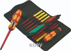 Wera Kraftform Kompakt 17 Piece Ratcheting VDE Screwdriver Set 05006618001