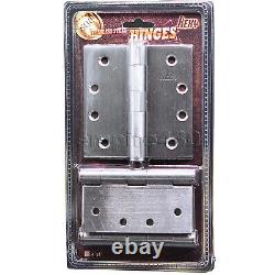 Wholesale Lot bulk 304 Stainless Steel Heavy Duty Door Hinges 4x4x3mm Square