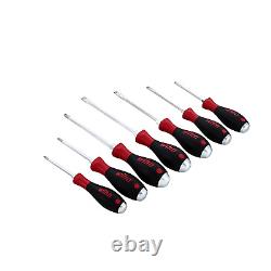 Wiha 53097 Screwdriver Set, Slotted and Phillips, Extra Heavy Duty, 7 Piece