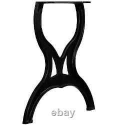 X Frame Dining Table Legs Cast Iron 2 Pieces Antique Style Furniture Accessories