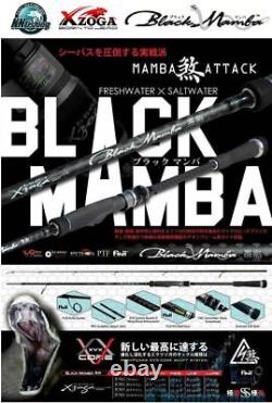 XZOGA BLACK MAMBA Attack Spinning Rod BMS70MHF2 80MHF2 90MHF2 100MHF2 2.10-3.05m