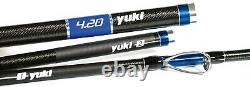 YUKI NEOX 911 TITANIUM 3pc SURF ROD+BAG+FREE CASE SLHMC CARBON SEA BEACHCASTER