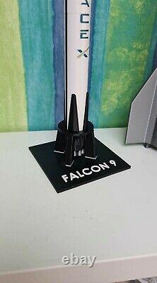 3 Piece Set Spacex Falcon 9 Lourd, Falcon 9 Crew Dragon Capsule Et Falcon